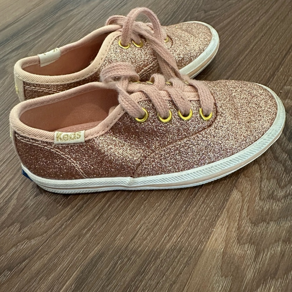 Keds x Kate Spade Pink Sparkly Shoes